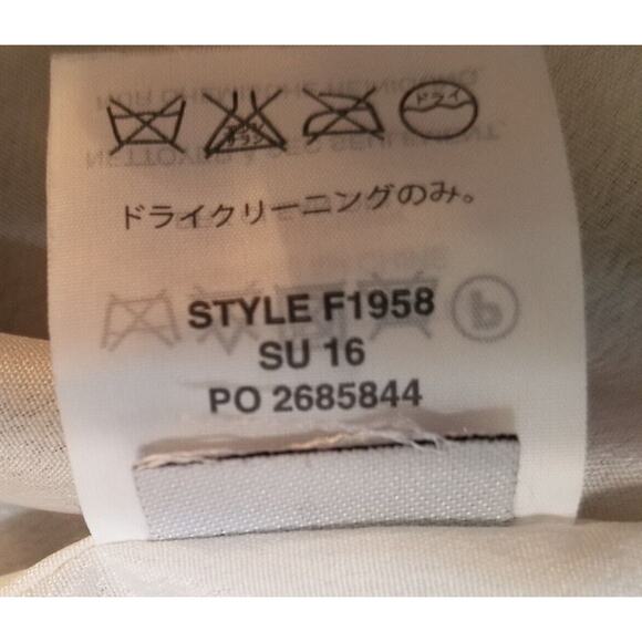 J. Crew Black & White Geometric A-Line Dress - Size 12 - Picture 6 of 8